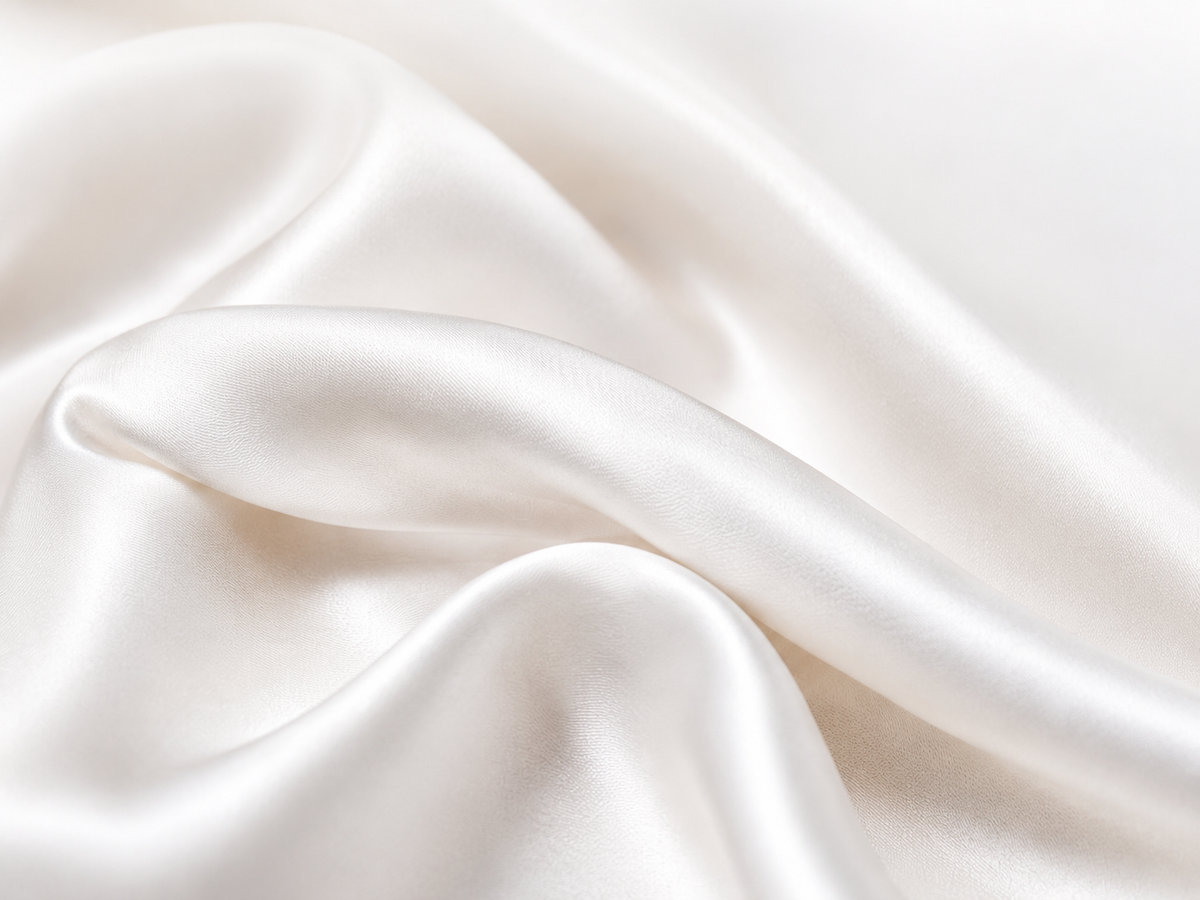 Silky smooth fabric texture