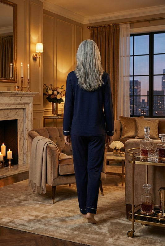 Long-Sleeve Pajama Set