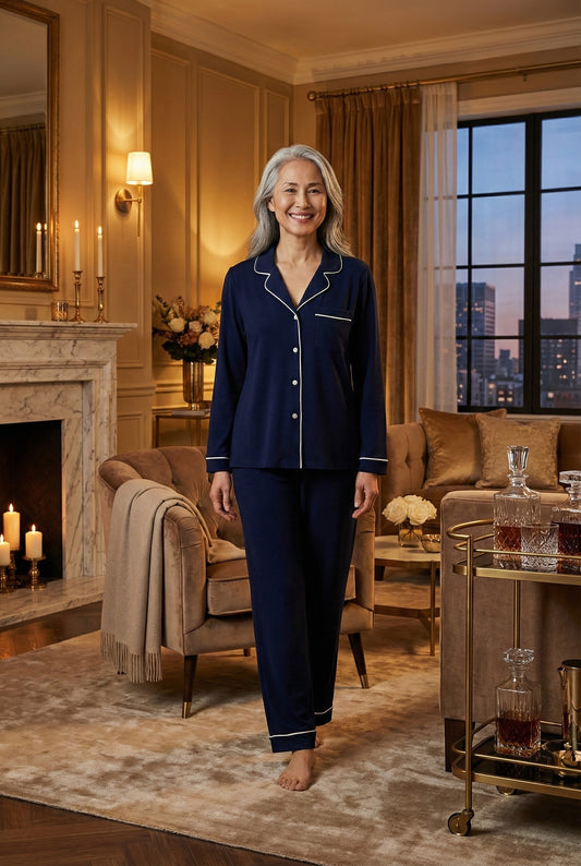 Long-Sleeve Pajama Set